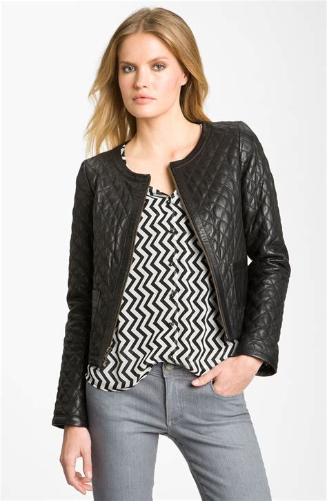 2023 Hinge Leather Jacket (more Women, -