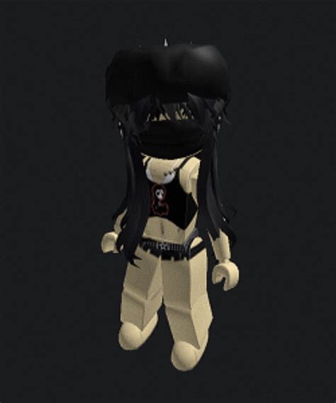 y2k aesthetic emo Black Shirt trendy cool cute boy - Roblox