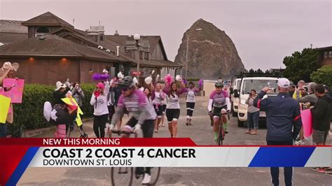 2023 'Coast 2 Coast 4 Cancer' Ride stopping in Ballpark Village today