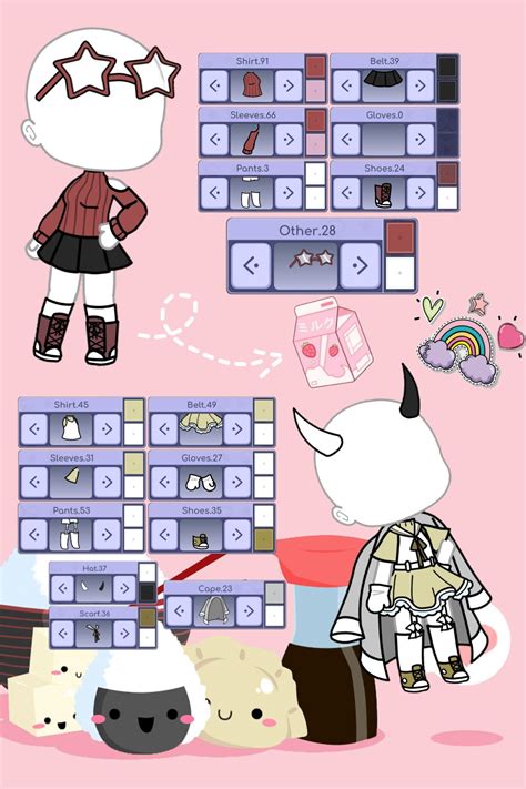 emo oc ideas  Club design, Cute anime chibi, Club outfits