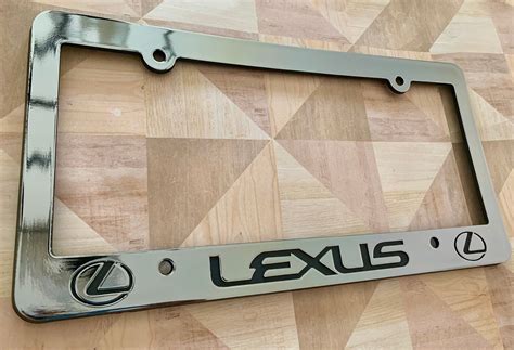 2023 Lexus License Plate Frames Frame Mounting 