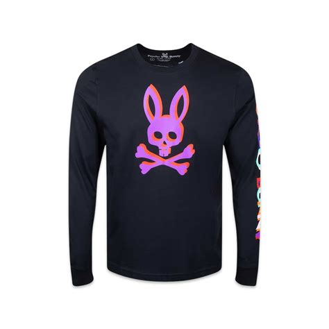 Happy Easter Men's Bone And Rabbit T Shirt Psychedelic Bunny Skull Funny  Gift
