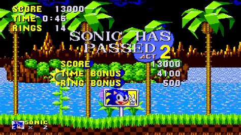 Sega Genesis / 32X - Sonic the Hedgehog (Prototype) - Green Hill Zone Act.  1 (Dark) - The Spriters Resource