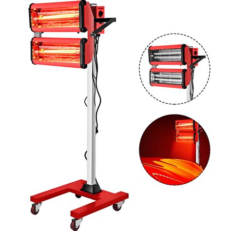 Baking infrared paint curing lamp