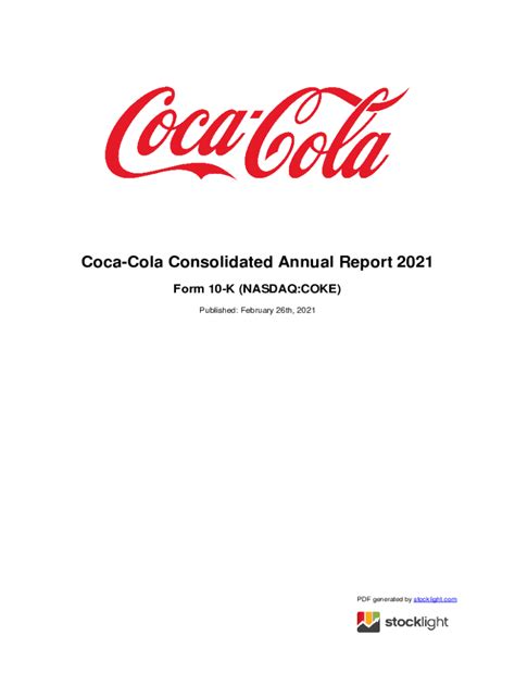 Coca cola annual report 2006 pdf viewer