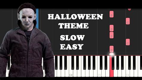 Halloween theme song piano slow