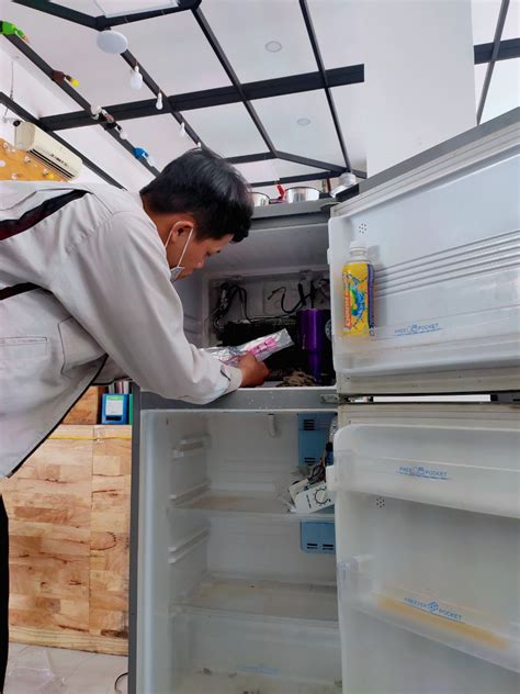 Sửa chữa tủ lạnh sanyo