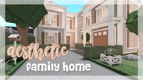 BLOXBURG: Realistic 2-Story Family Home Speedbuild