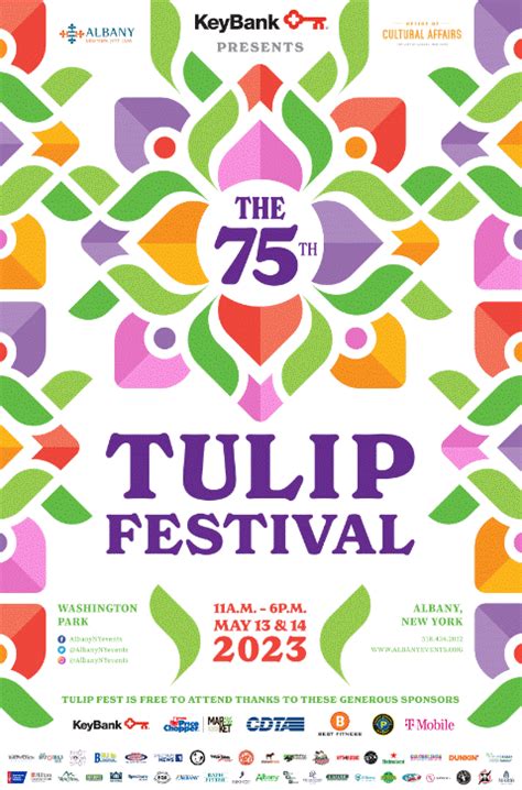 2023 Albany Tulip Festival live music schedule