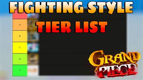 Fighting Styles, Grand Piece Online Wiki