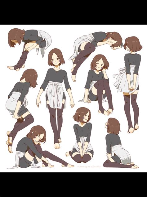Pin by Airi on Pose in 2023  Anime poses reference, Chibi sketch, Drawing  reference poses