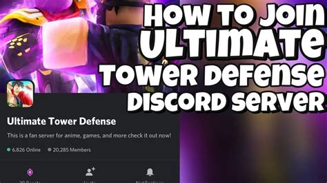 How To Join All Star Tower Defense Discord Server (2023) 
