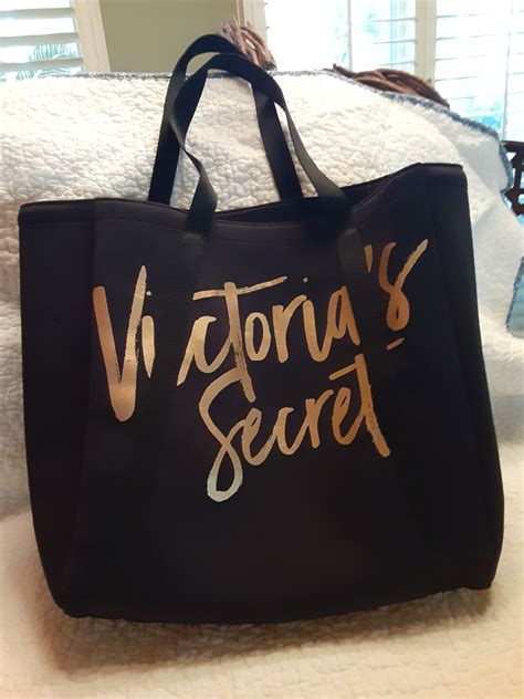 Victoria's Secret, Bags, Victorias Secret Red Plaid Vs Logo Tote Bag