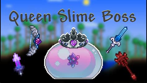 How To Summon And Defeat The Queen Slime Boss In Terraria