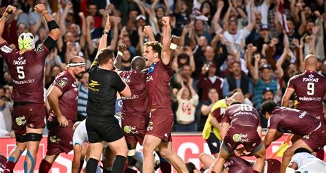 Bordeaux B gles domine le Racing 92 et s loigne de la zone rouge