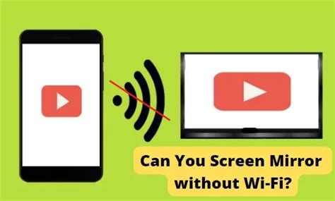 2022 Can You Screen Mirror without Wi-Fi Quick Solutions Here