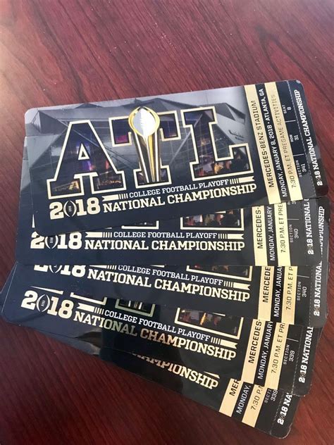 2023 Cfp National Championship Tickets