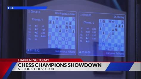2023 Chess Champions Showdown starting today