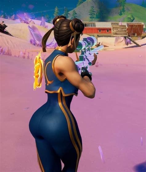 FORTNITE *THICC* STREETFIGHTER SKIN 'CAMMY' SHOWCASED WITH HOT