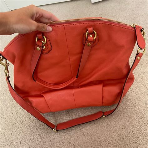 Coach Mini Sierra Leather Satchel Coral on Mercari  Leather satchel,  Leather satchel handbags, Coach purses