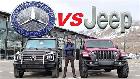 Compare  Jeep Wrangler vs Mercedes Benz G Class