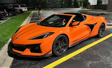 2023 Corvette Z06 Orange