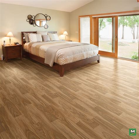 Mohawk Home Townview Oak Waterproof Laminate Flooring Featuring  CleanProtect 12MM Thick (10MM Plank + 2MM Attached Pad)