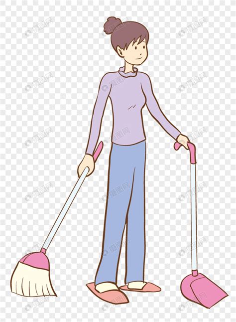 th?q=2023 Cute mother in sweeping 