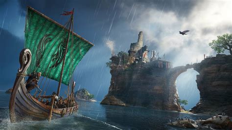 New HD Assassin's Creed Valhalla Map Reveals Two Kingdoms - Rocket Chainsaw