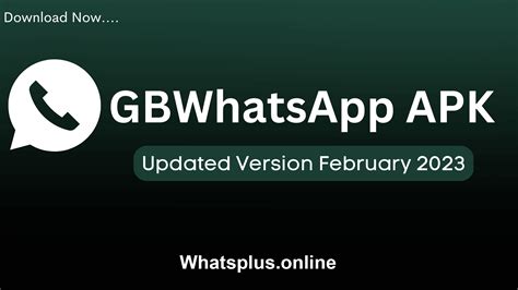 Download GBWhatsApp APK Latest VersionFebruary ,