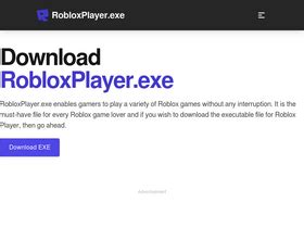 How to download robloxplayer.exe and play Roblox in 2021