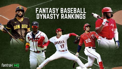 2023 Fantasy Baseball Dynasty Rankings