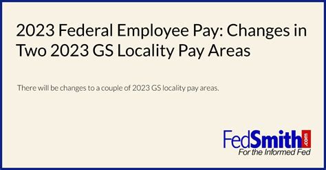 2023 Federal Locality Pay