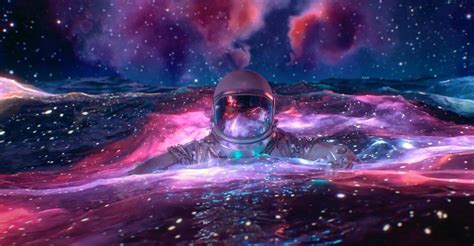 FLOATING IN SPACE BY VISUALDON WALLPAPER ENGINE on Make a GIF