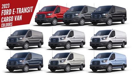 2023 Ford Transit Colors