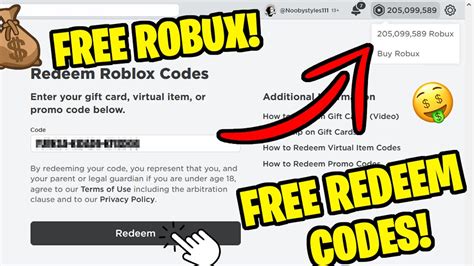 Free Roblox Robux Gift Cards Code Generator in 2021