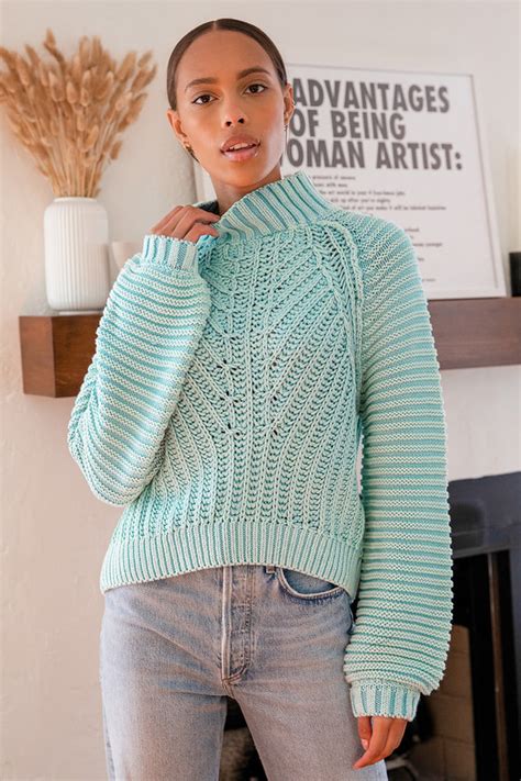 Debut Square Crochet Sweater Cardigan Size Large NWOT
