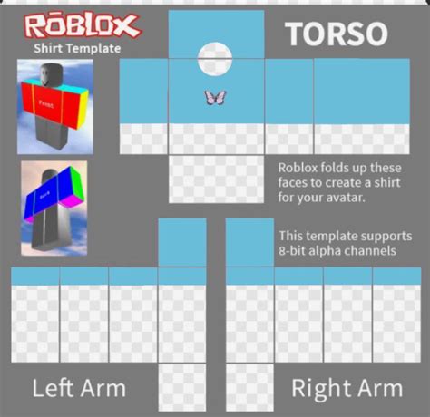 Download Roblox Template Roblox Templates Pinterest Template - Roblox Shirt  Template 2018 PNG Image with No Background 