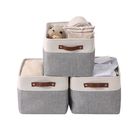 2023 Grey And White Storage Bins and have