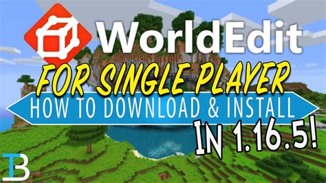 How To Download & Install World Edit In Minecraft Single Player