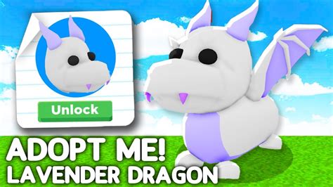 2023 How much is the lavender dragon worth in adopt me public of 
