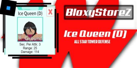Ice Queen (B) - Rukia (Bankai)  Roblox: All Star Tower Defense