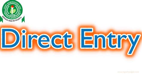 2023 JAMB Direct Entry Registration Instructions & Guidelines
