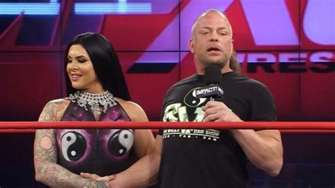 427px x 285px - Rob Van Dam Explains Why He Doesn't Wrestle Often With Wife, Impact Star Katie  Forbes