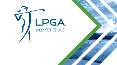 2023 LPGA Tour Schedule