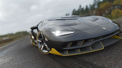 Download wallpapers Forza Horizon 3, 2016, Lamborghini Centenario, driving  games for desktop free. Pictures for desktop free