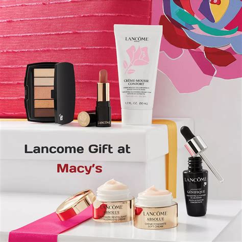 2023 Lancome macy's gift with purchase 2023 gift Rose 
