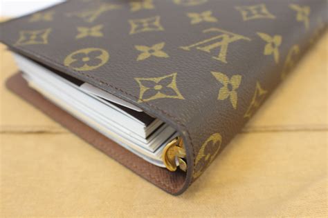 Refill Insert Paper: fits Louis Vuitton MM LV Medium Agenda: 100 sheets +  Pen