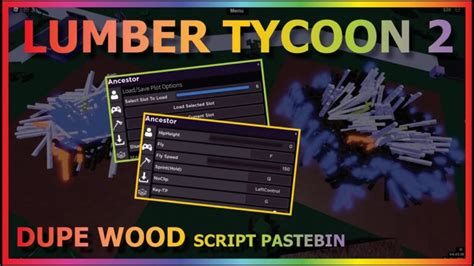 Lumber Tycoon 2 Scripts Pastebin