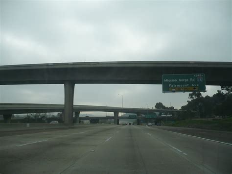 2023 Man walking on i 8 in mission valley 11:30 Interstate